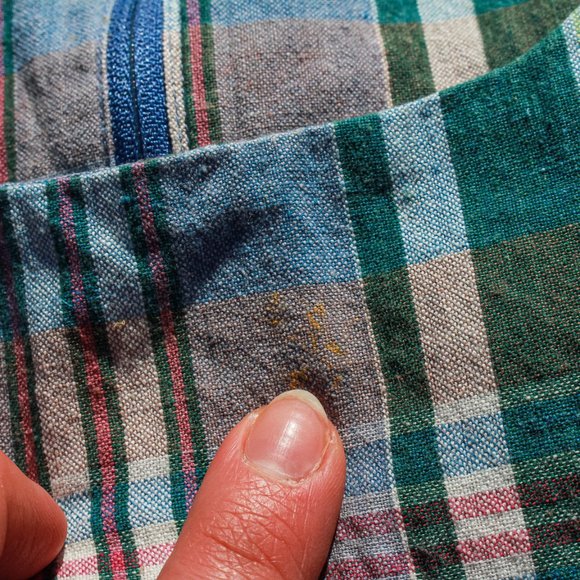 Vintage Plaid Mini Shift Dress - Picture 10 of 10